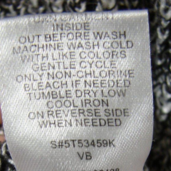 Black Ash Corset Sleeve Sweater Scoop Bottom - Picture 15 of 16